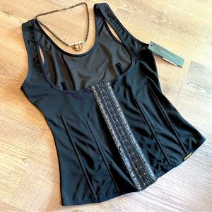 BCBG max azria sheer underbust corset xl